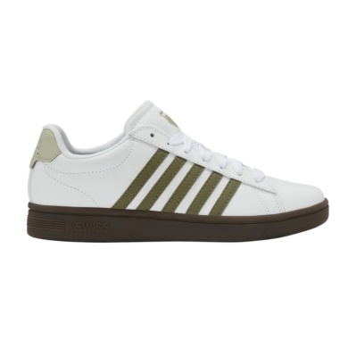 KSwiss Sneaker Court Tiebreak II (Leder) 2025 weiss/olive Herren